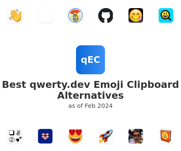 Best qwerty.dev Emoji Clipboard Alternatives