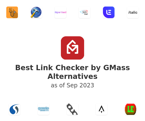 Best Link Checker by GMass Alternatives