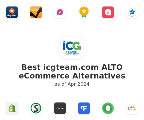Best icgteam.com ALTO eCommerce Alternatives