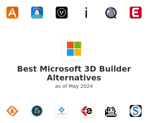 Best Microsoft 3D Builder Alternatives