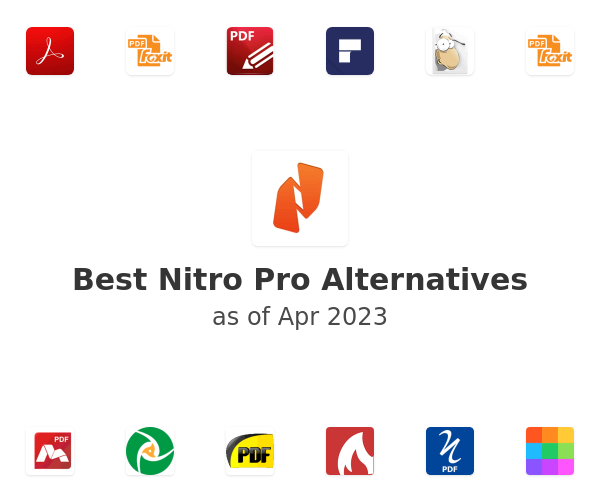 Best Nitro Pro Alternatives