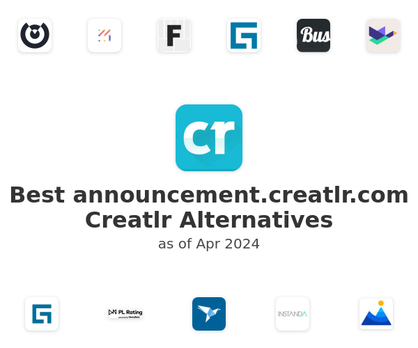 Best announcement.creatlr.com Creatlr Alternatives