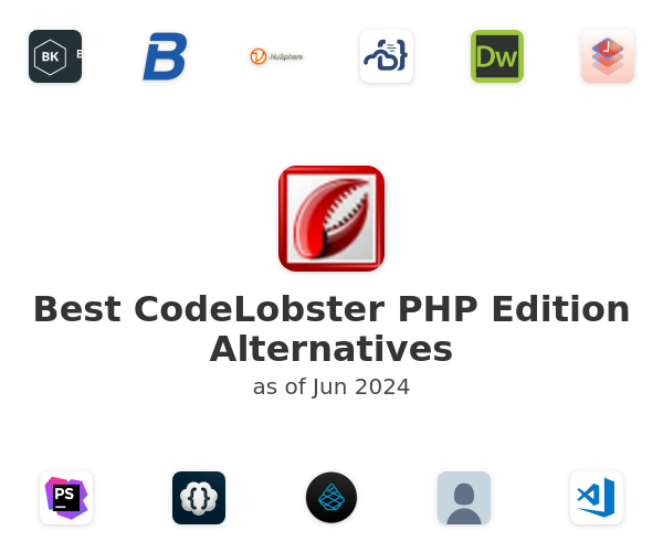 Best CodeLobster PHP Edition Alternatives