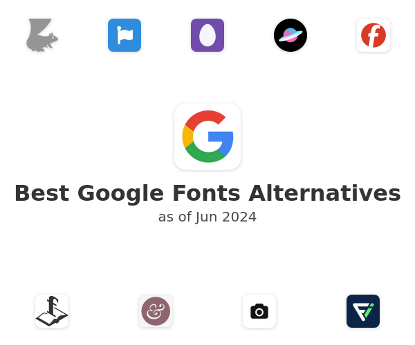Best Google Fonts Alternatives