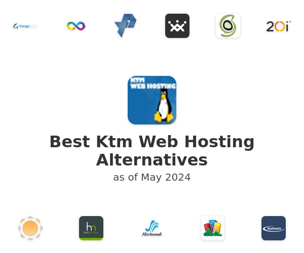 Best Ktm Web Hosting Alternatives