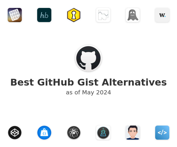 Best GitHub Gist Alternatives