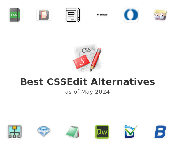Best CSSEdit Alternatives