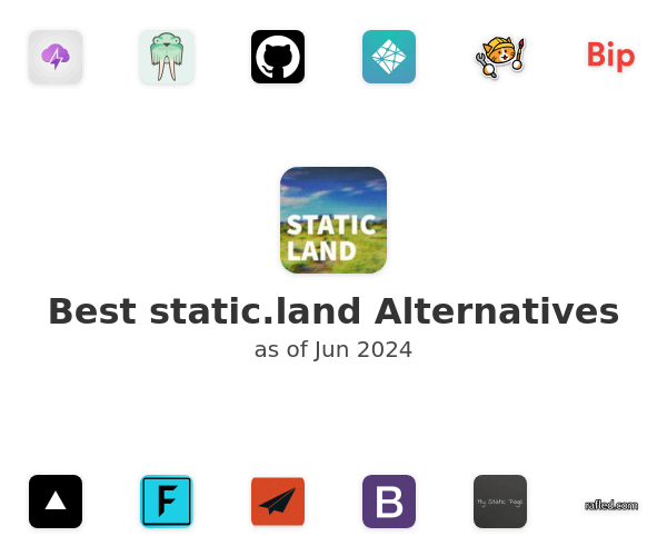 Best static.land Alternatives