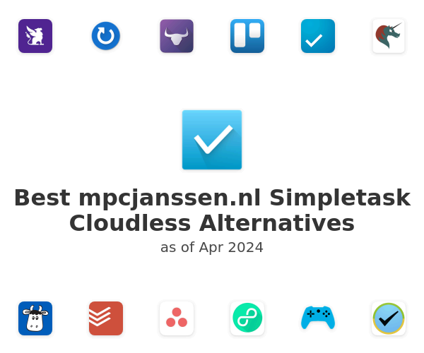 Best mpcjanssen.nl Simpletask Cloudless Alternatives