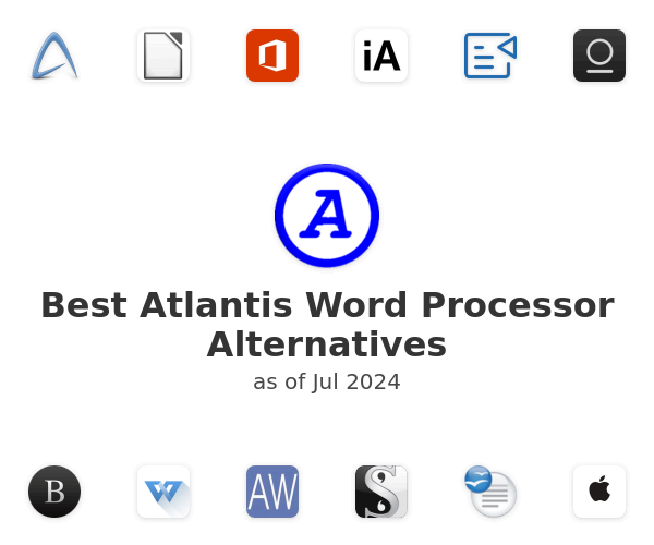 Best Atlantis Word Processor Alternatives