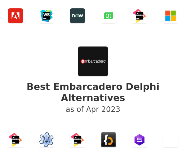 Best Embarcadero Delphi Alternatives