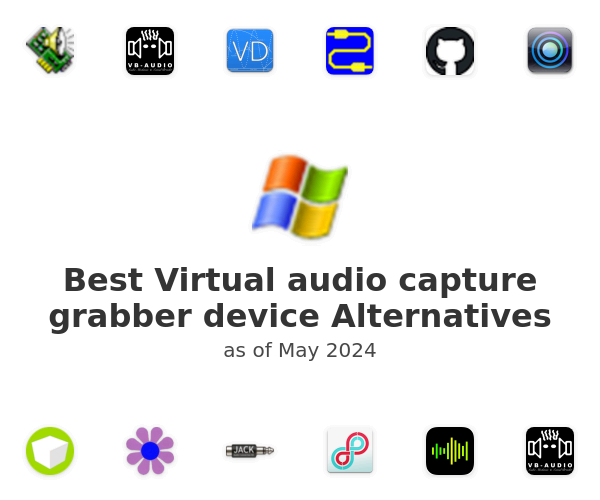 Best Virtual audio capture grabber device Alternatives
