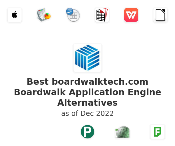 Best boardwalktech.com Boardwalk Application Engine Alternatives