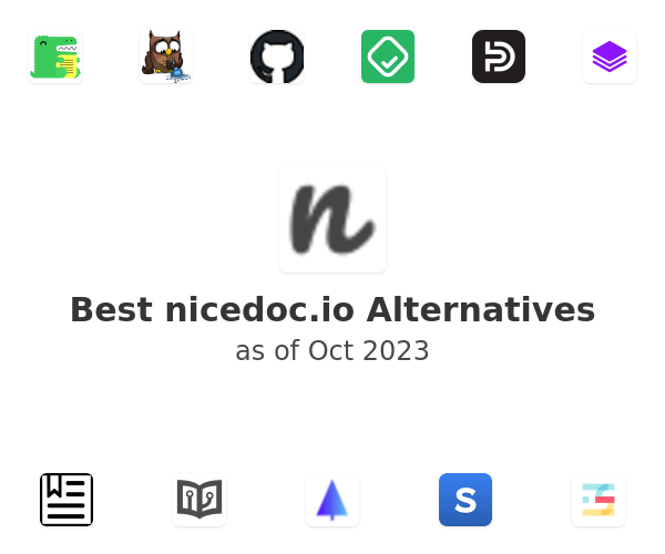 Best nicedoc.io Alternatives