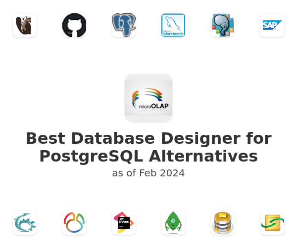Best Database Designer for PostgreSQL Alternatives