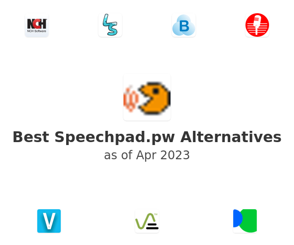 Best Speechpad.pw Alternatives