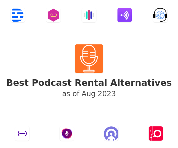 Best Podcast Rental Alternatives