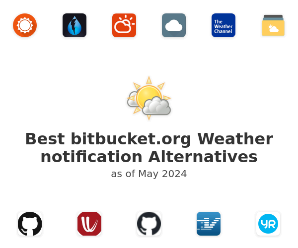 Best bitbucket.org Weather notification Alternatives