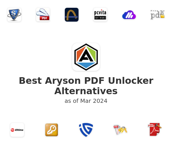 Best Aryson PDF Unlocker Alternatives