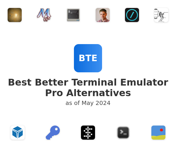 Best Better Terminal Emulator Pro Alternatives