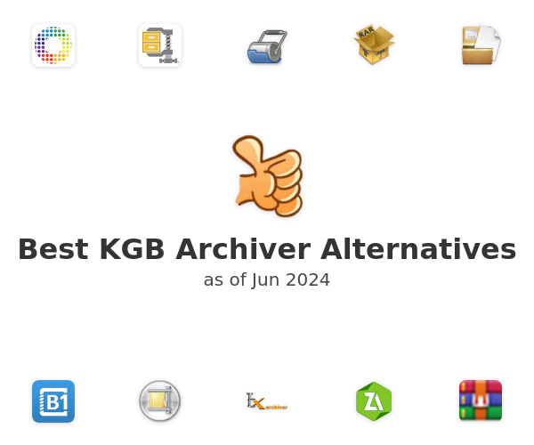 Best KGB Archiver Alternatives