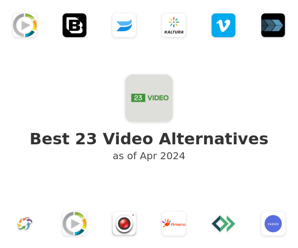 Best 23 Video Alternatives