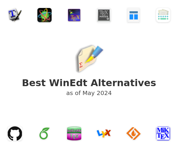 Best WinEdt Alternatives