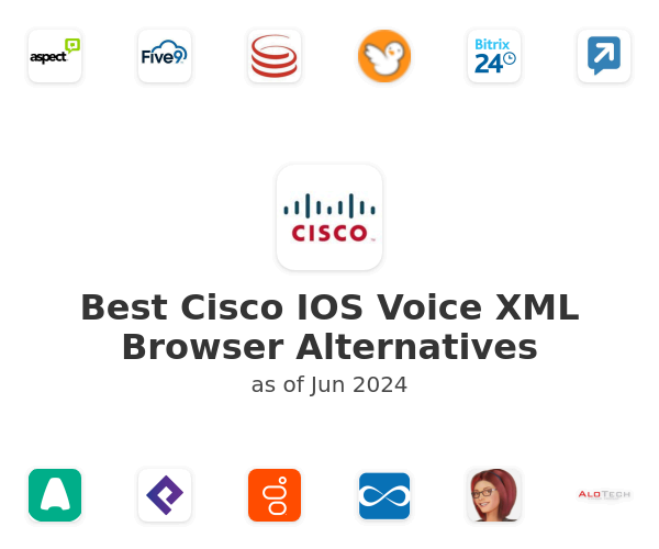 Best Cisco IOS Voice XML Browser Alternatives