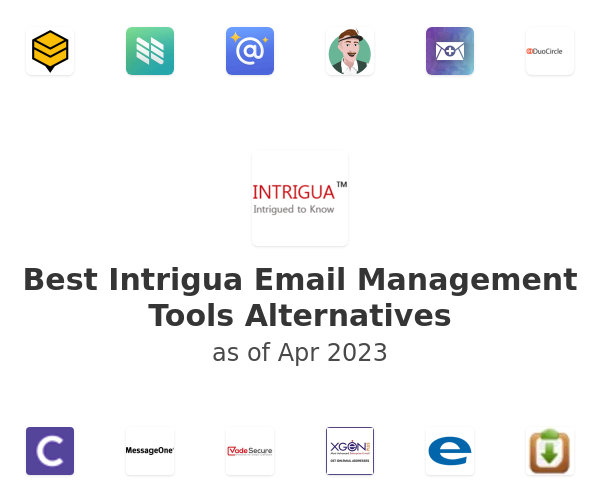 Best Intrigua Email Management Tools Alternatives