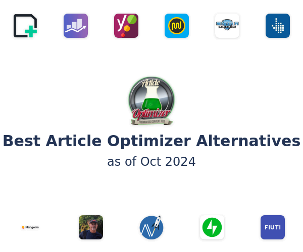 Best Article Optimizer Alternatives