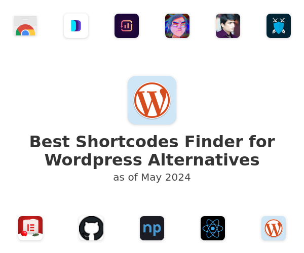 Best Shortcodes Finder for Wordpress Alternatives