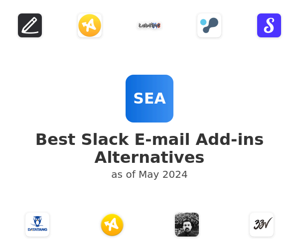 Best Slack E-mail Add-ins Alternatives
