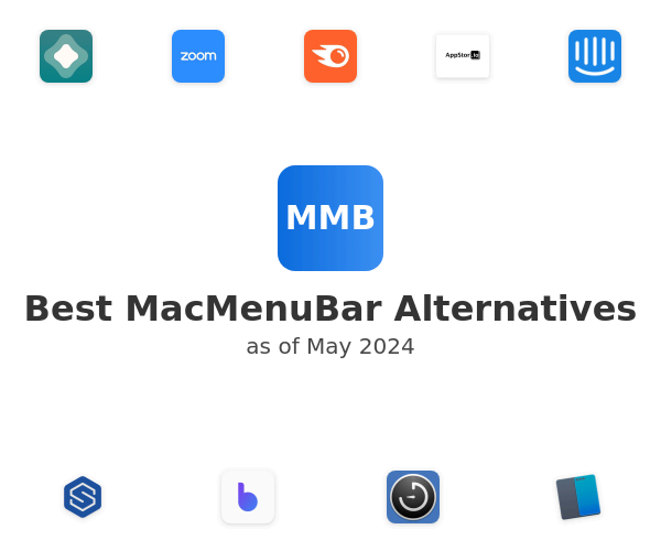 Best MacMenuBar Alternatives