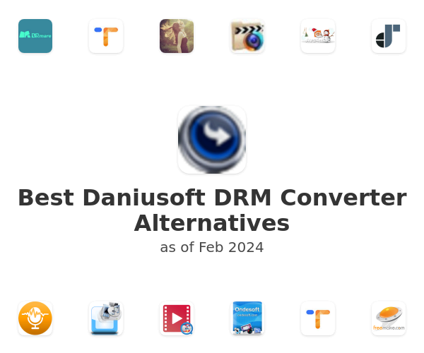 Best Daniusoft DRM Converter Alternatives