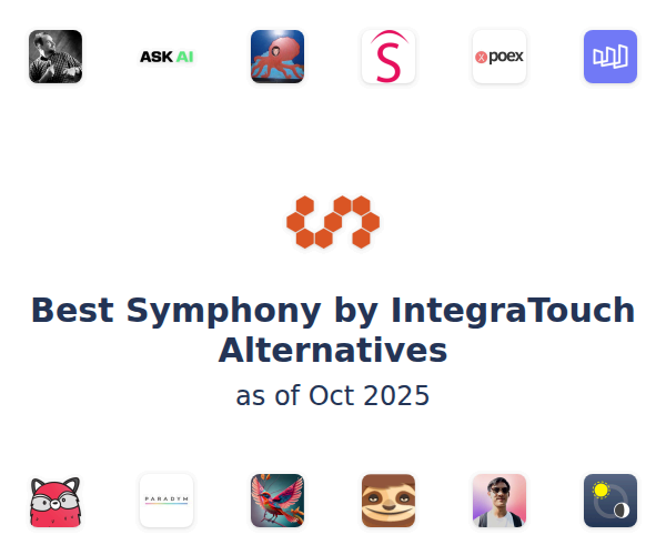 Best Symphony by IntegraTouch Alternatives