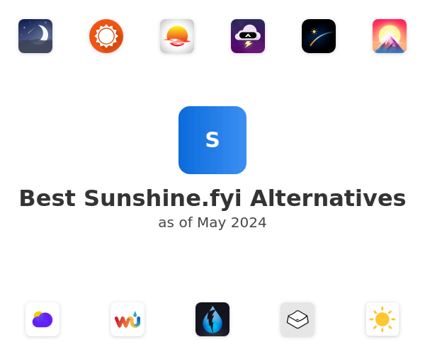 Best Sunshine.fyi Alternatives