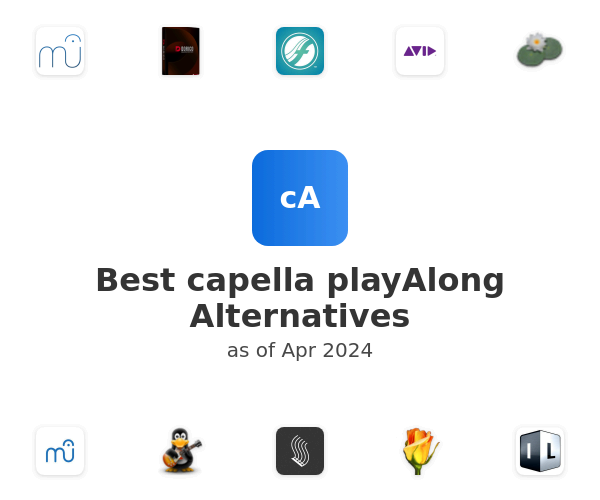 Best capella playAlong Alternatives