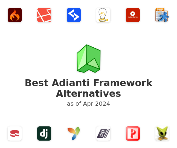 Best Adianti Framework Alternatives