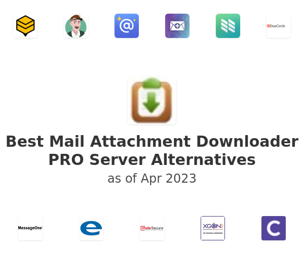 Best Mail Attachment Downloader PRO Server Alternatives
