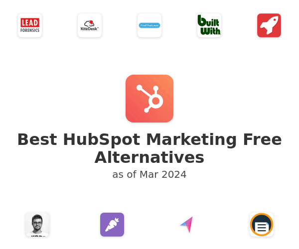 Best HubSpot Marketing Free Alternatives