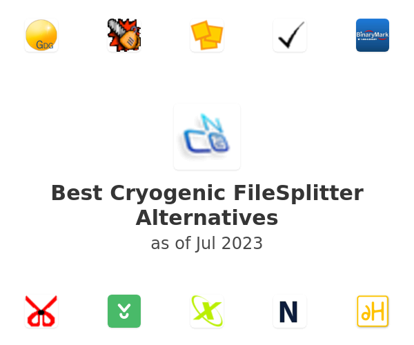 Best Cryogenic FileSplitter Alternatives