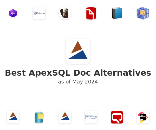 Best ApexSQL Doc Alternatives