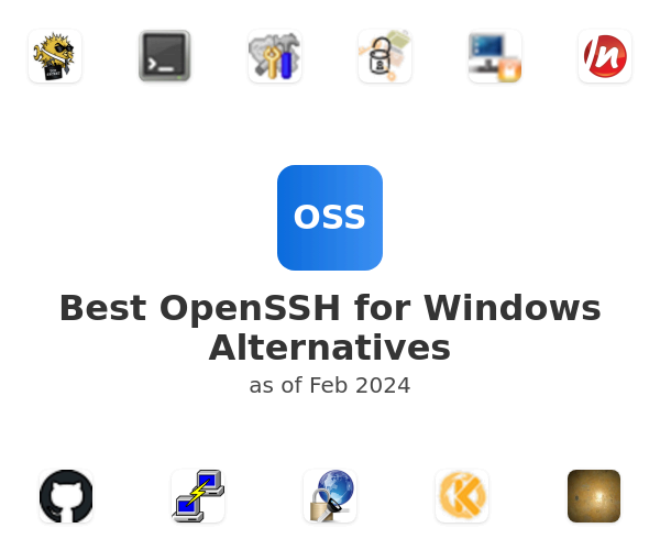 Best OpenSSH for Windows Alternatives
