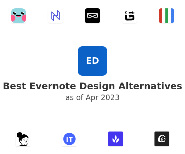 Best Evernote Design Alternatives
