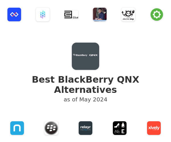 Best BlackBerry QNX Alternatives