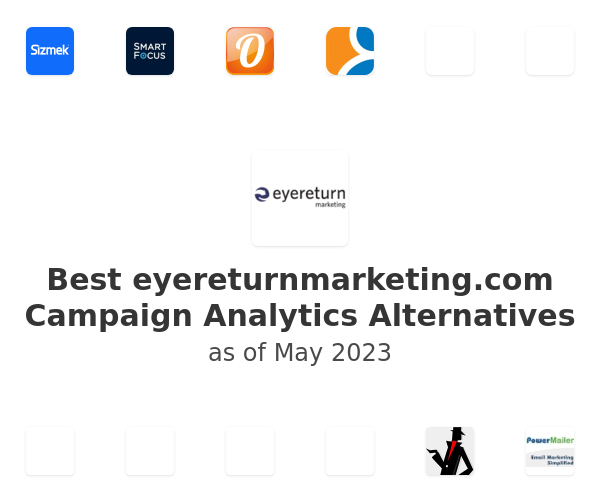 Best eyereturnmarketing.com Campaign Analytics Alternatives