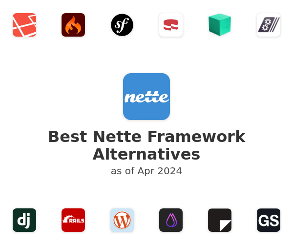 Best Nette Framework Alternatives