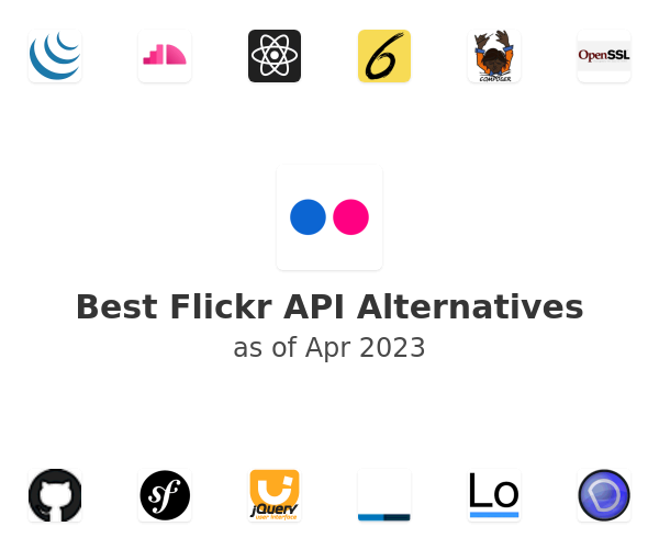 Best Flickr API Alternatives