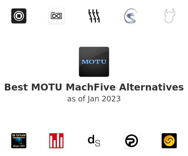 Best MOTU MachFive Alternatives