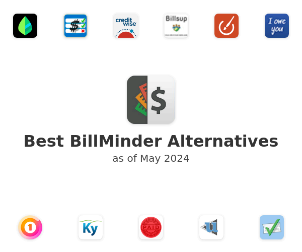 Best BillMinder Alternatives